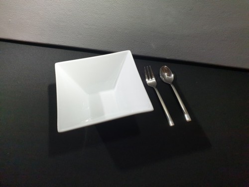 Soepkom - Napoli - Vierkant 14x14x7cm (Krat 20 stuks)